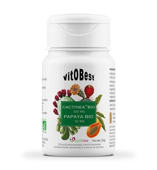 Cactinea™ BIO + Papaya BIO 45 Cápsulas - VitoBest