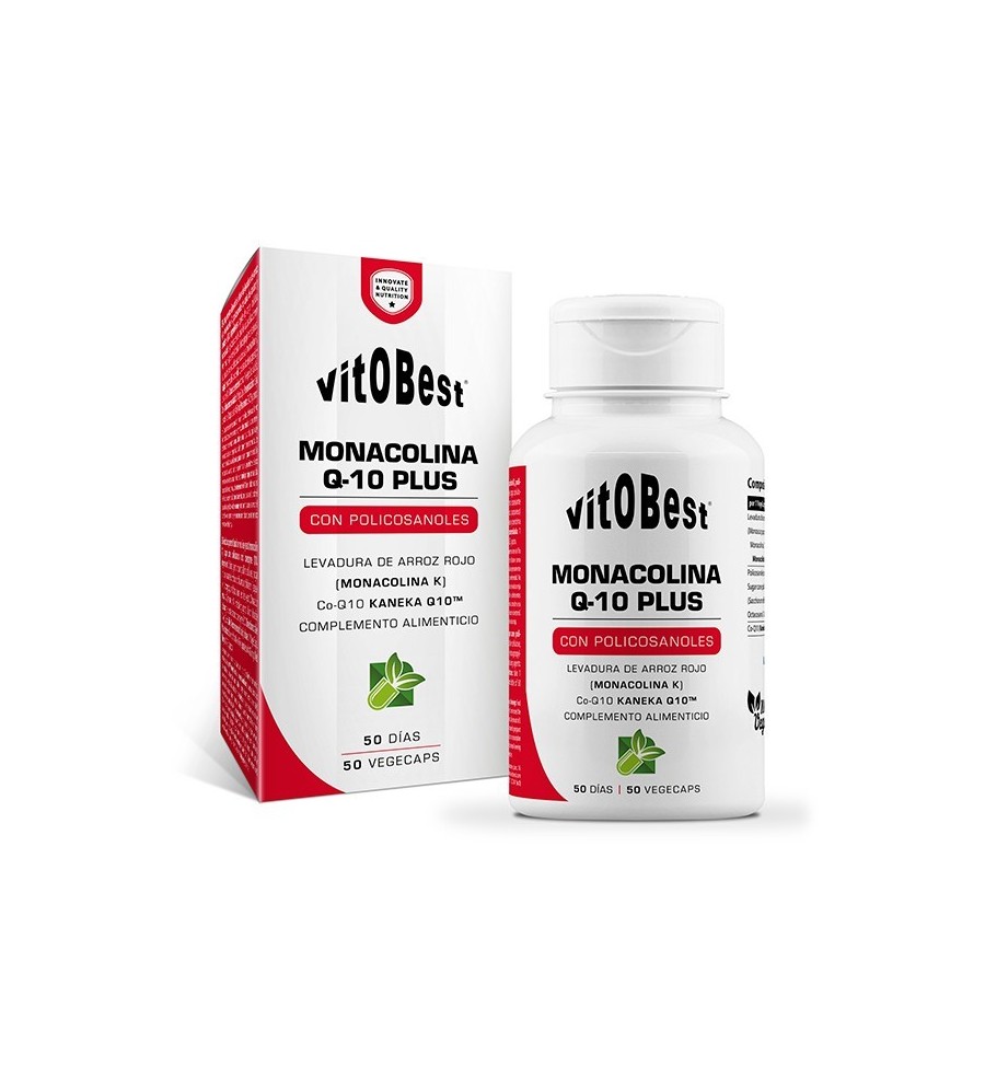 Monacolina Q10 Plus 50 VegeCaps - VitoBest
