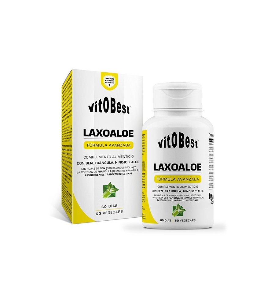 LaxoAloe 60 Cápsulas - VitoBest LaxoAloe 60 Cápsulas - VitoBest