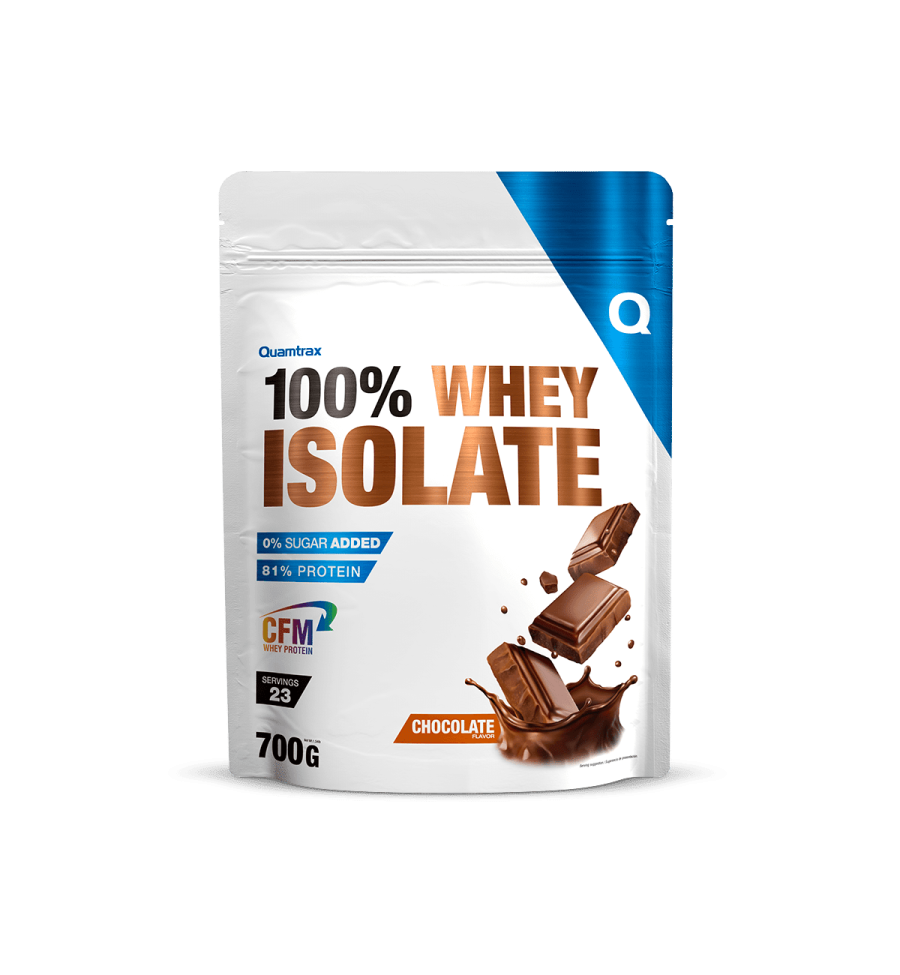 100% Whey Isolate 700gr - Quamtrax 100% Whey Isolate 700gr - Quamtrax