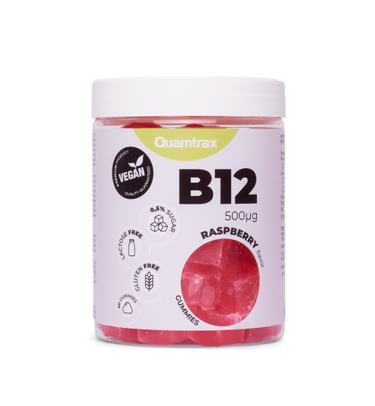 Essential B12 Vitamina 60 gummies - Quamtrax