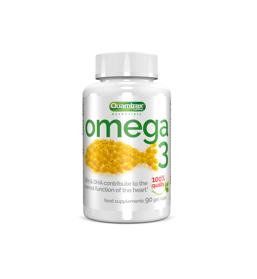 Omega 3 90 gel caps - Quamtrax Omega 3 90 gel caps - Quamtrax