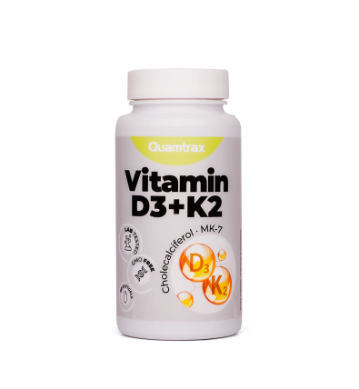 Vitamin D3+ K2 60 Cápsulas - Quamtrax