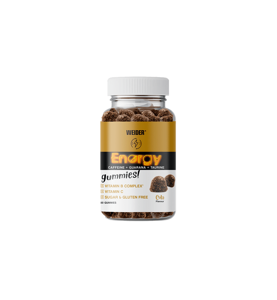Energy Caffeine 80 Gummies - Weider Energy Caffeine 80 Gummies - Weider
