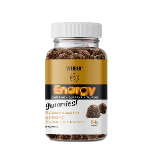 Energy Caffeine 80 Gummies - Weider
